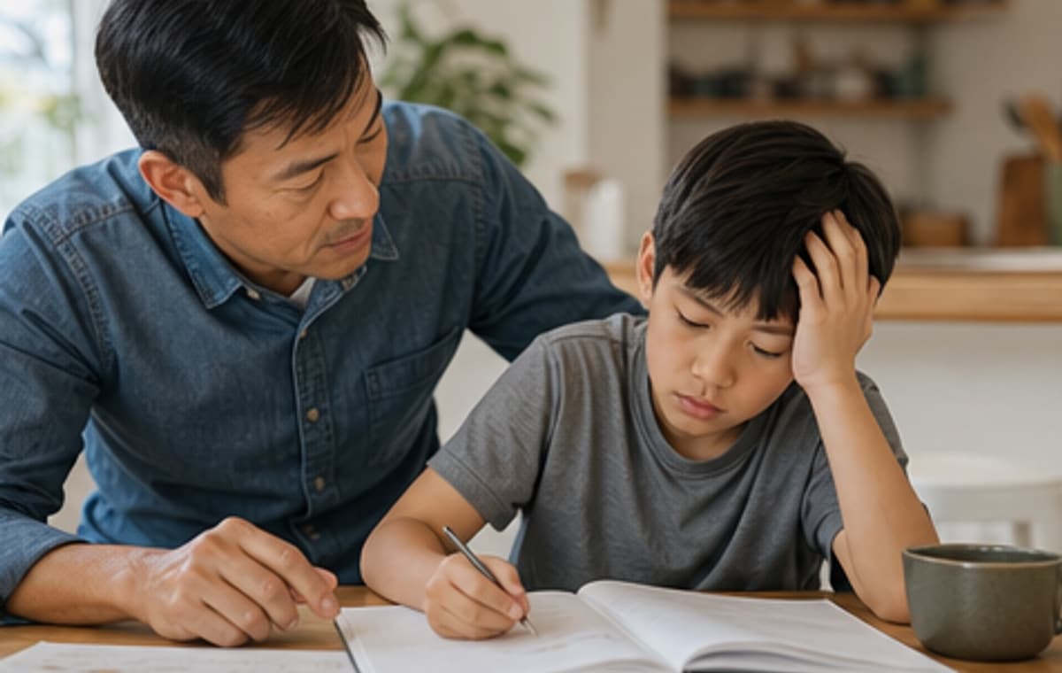 Photorealistic parenting scene for Change Begins with Parenting