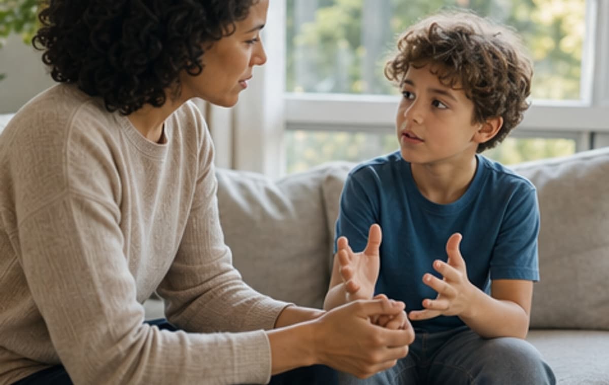 Photorealistic parenting scene for The Sunday Paper