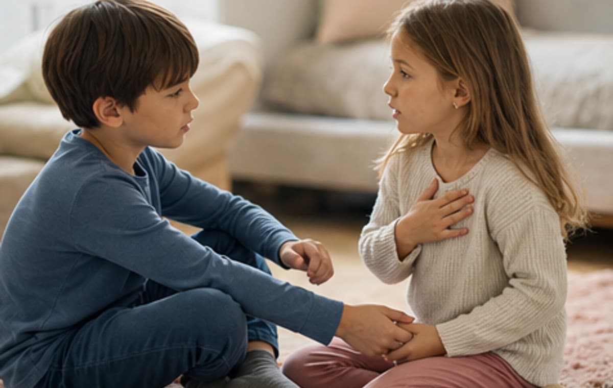 Photorealistic parenting scene for Can You Spot the Parenting Mistake