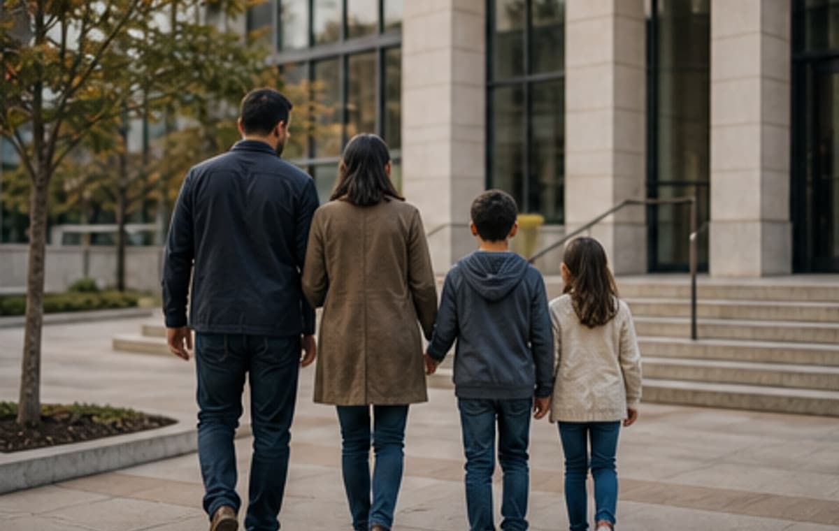 Photorealistic parenting scene for The Art of Allowing